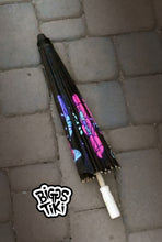 Load image into Gallery viewer, Biggs Tiki Glamour Ghoul Parasol - Black
