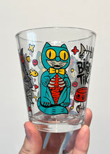 Load image into Gallery viewer, Cat Guts Mai Tai Glass - Blue
