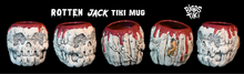 Load image into Gallery viewer, Pumpkin Skull Tiki Mug - White
