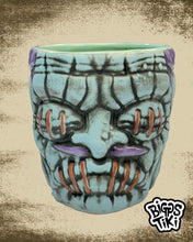 Load image into Gallery viewer, Shrunken Head Import Tiki Mug - Blue
