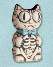 Load image into Gallery viewer, Cut Guts AP 1/1 Tiki Mug - Tiger Striped Stoneware
