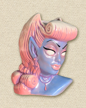 Load image into Gallery viewer, Vamp Ghoul AP 1/1 - Blue/Pink Stoneware
