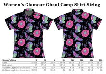 Load image into Gallery viewer, Women&#39;s Glamour Ghoul Camp Shirt
