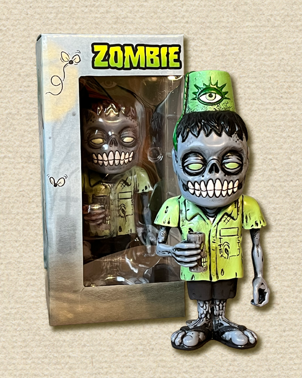Zombie Fez Figurine - Painted – Biggs Studio