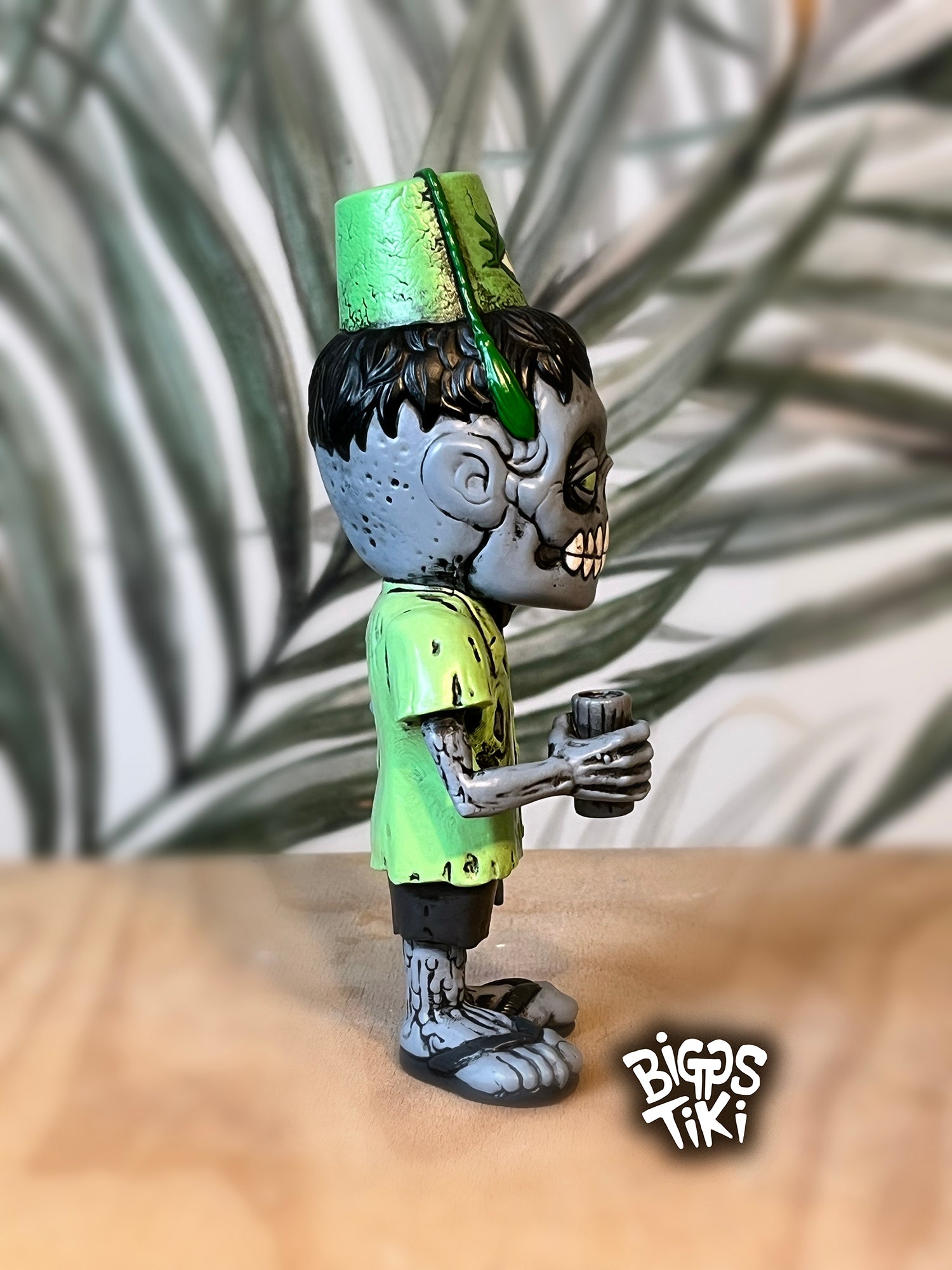 Zombie Fez Figurine - Painted – Biggs Studio